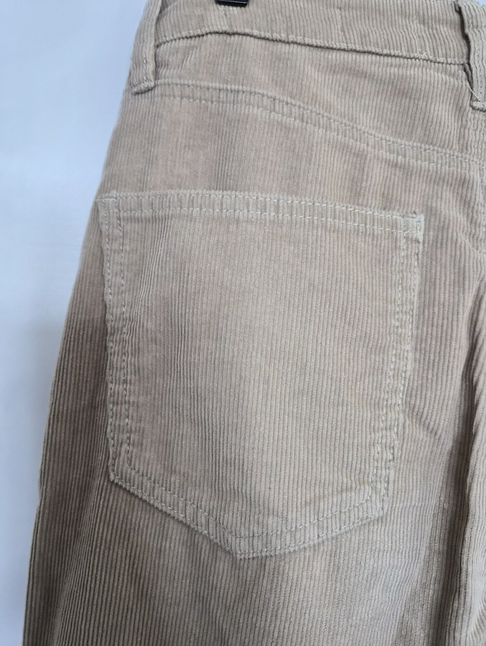 Cotton On Cord Straight Jeans Women’s Size 6 Tan Beige Corduroy High Rise Pants - Picture 13 of 16